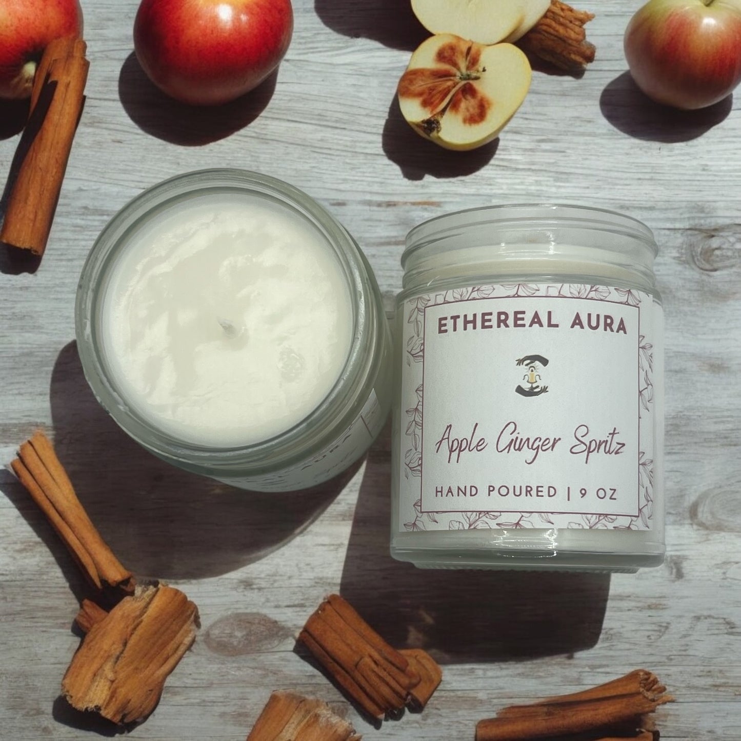 Apple Ginger Spritz Candle